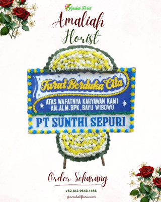 Papan Bunga Duka di Narmada