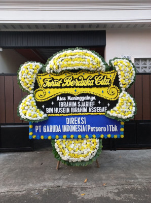 Papan Bunga Duka di Narmada