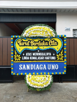 Papan Bunga Duka di Narmada