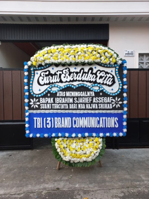 Papan Bunga Duka di Narmada